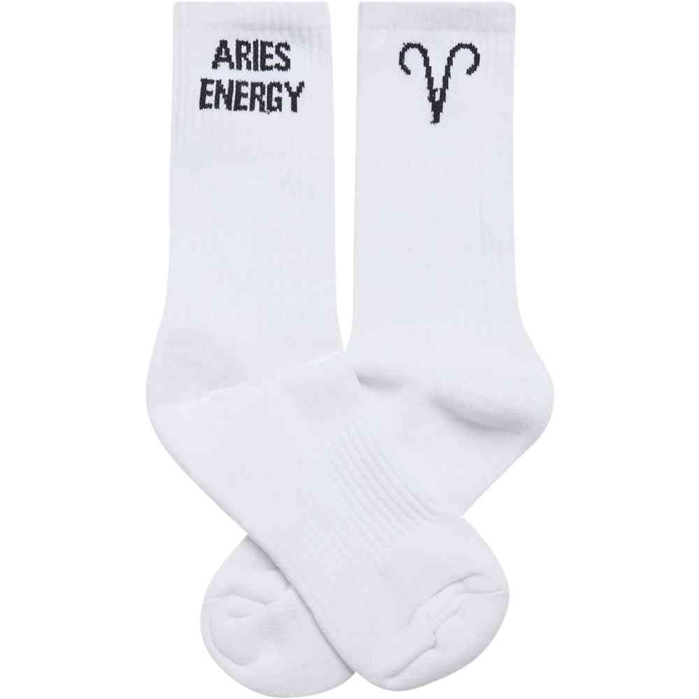 DEF - Zodiac aries Chaussettes - Blanc